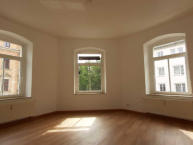 Wohnzimmer mit Blick Richtung Leisniger Platz